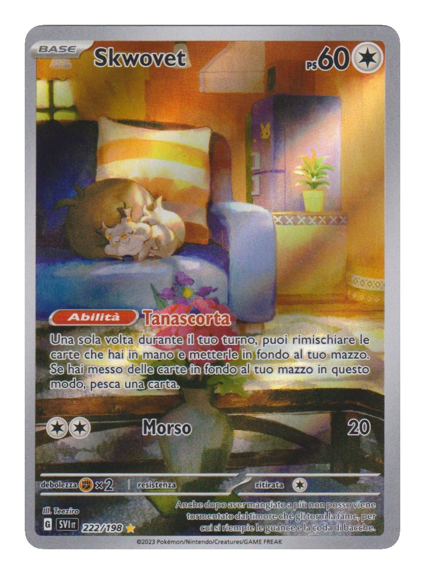 Pokémon: Skwovet – Scarlatto e Violetto (SVI 222) – Einzelkarte