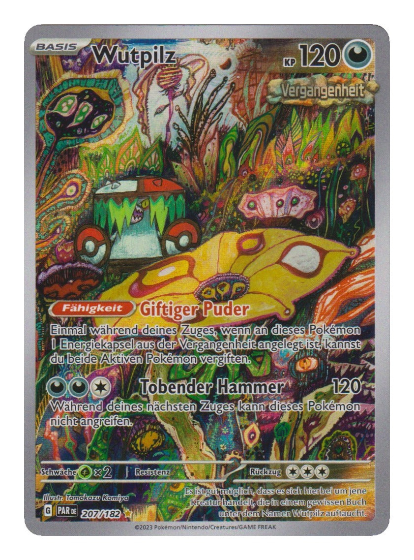 Pokémon: Wutpilz – Paradoxrift (PAR 207) – Einzelkarte