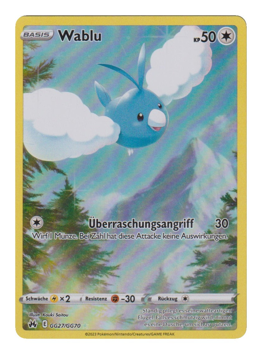 Pokémon: Wablu – Zenit der Könige (CRZ GG27) – Einzelkarte