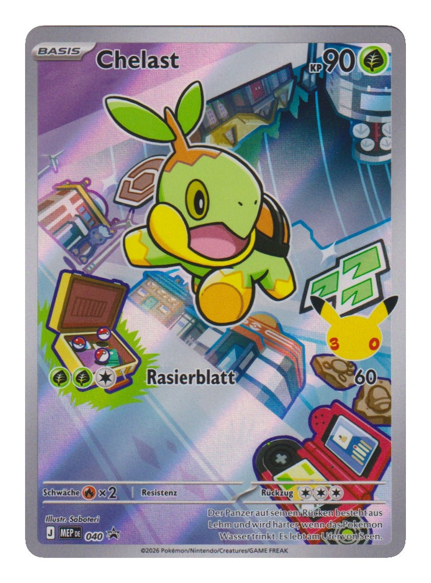 Pokémon: Chelast – MEP Black Star Promos (MEP 040) – Einzelkarte