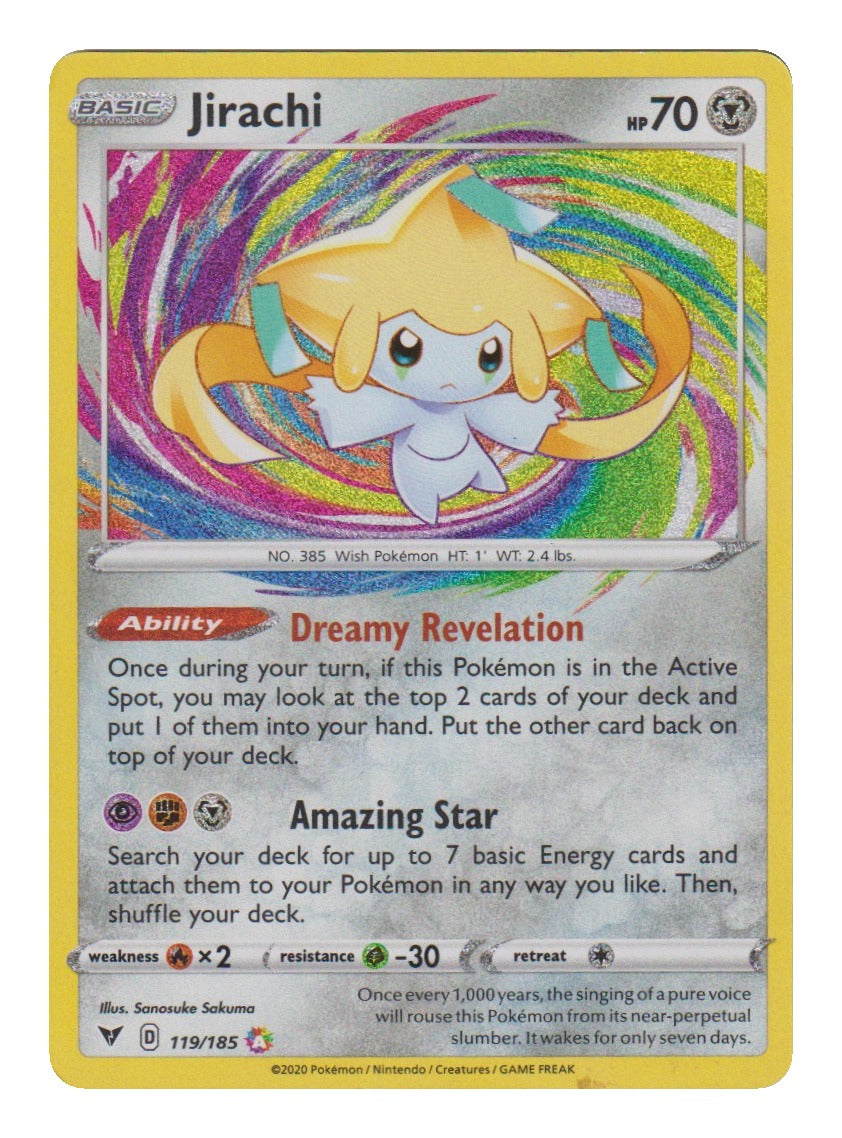 Pokémon: Jirachi – Farbenschock (VIV 119) – Einzelkarte