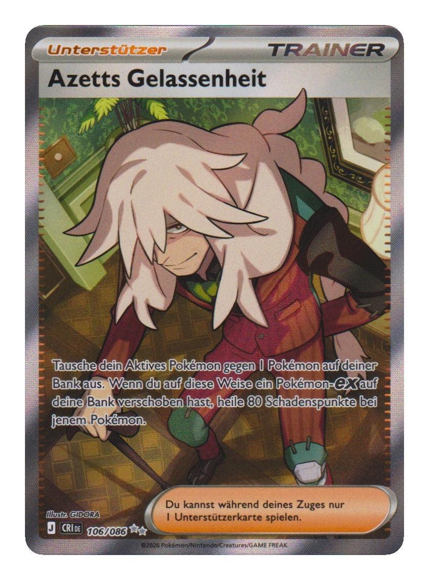 Pokémon: Azetts Gelassenheit – Wachsendes Chaos (CRI 106) – Einzelkarte