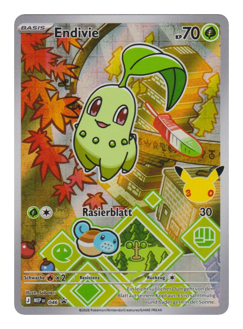 Pokémon: Endivie – MEP Black Star Promos (MEP 046) – Einzelkarte