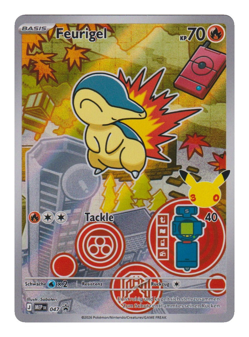 Pokémon: Feurigel – MEP Black Star Promos (MEP 047) – Einzelkarte