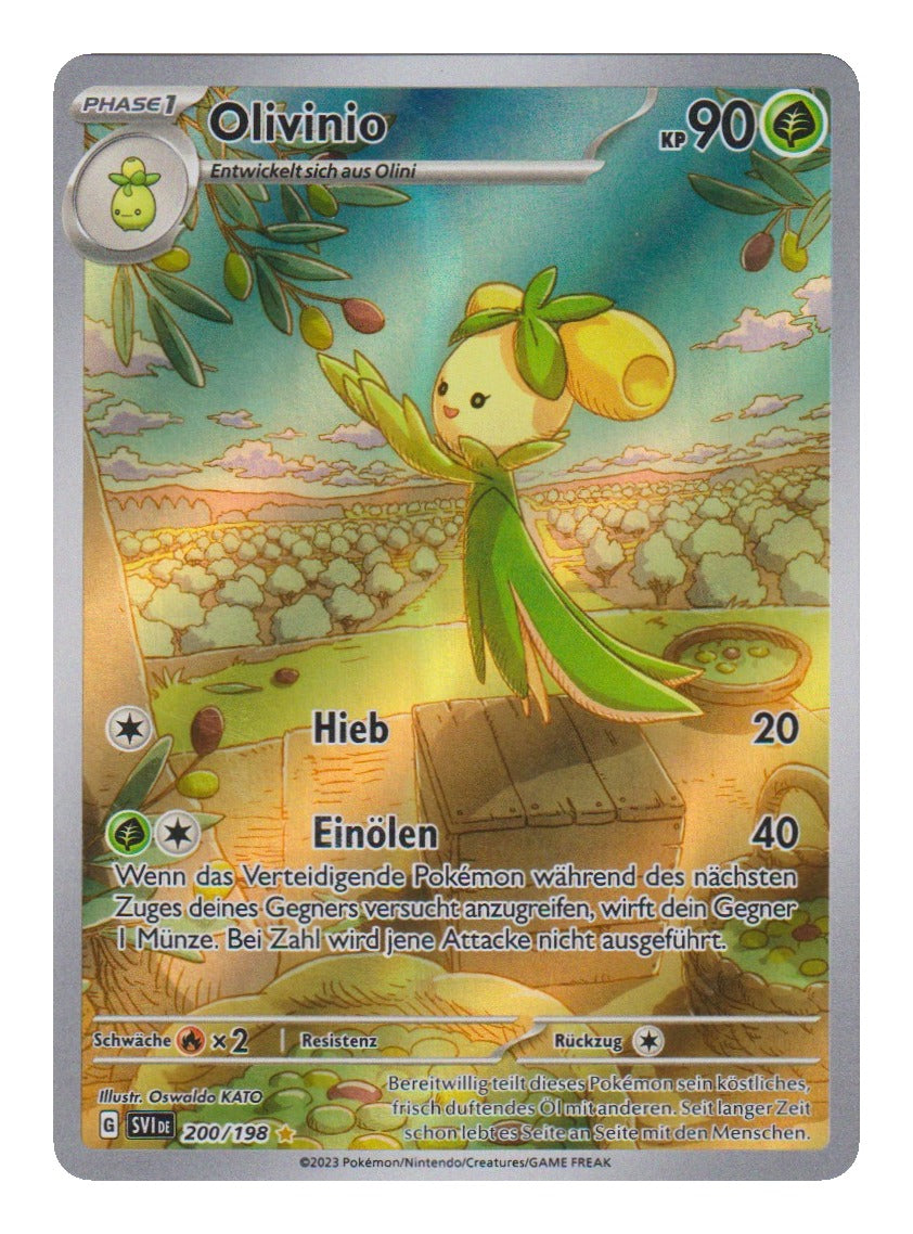 Pokémon: Olivinio – Karmesin und Purpur (SVI 200) – Einzelkarte