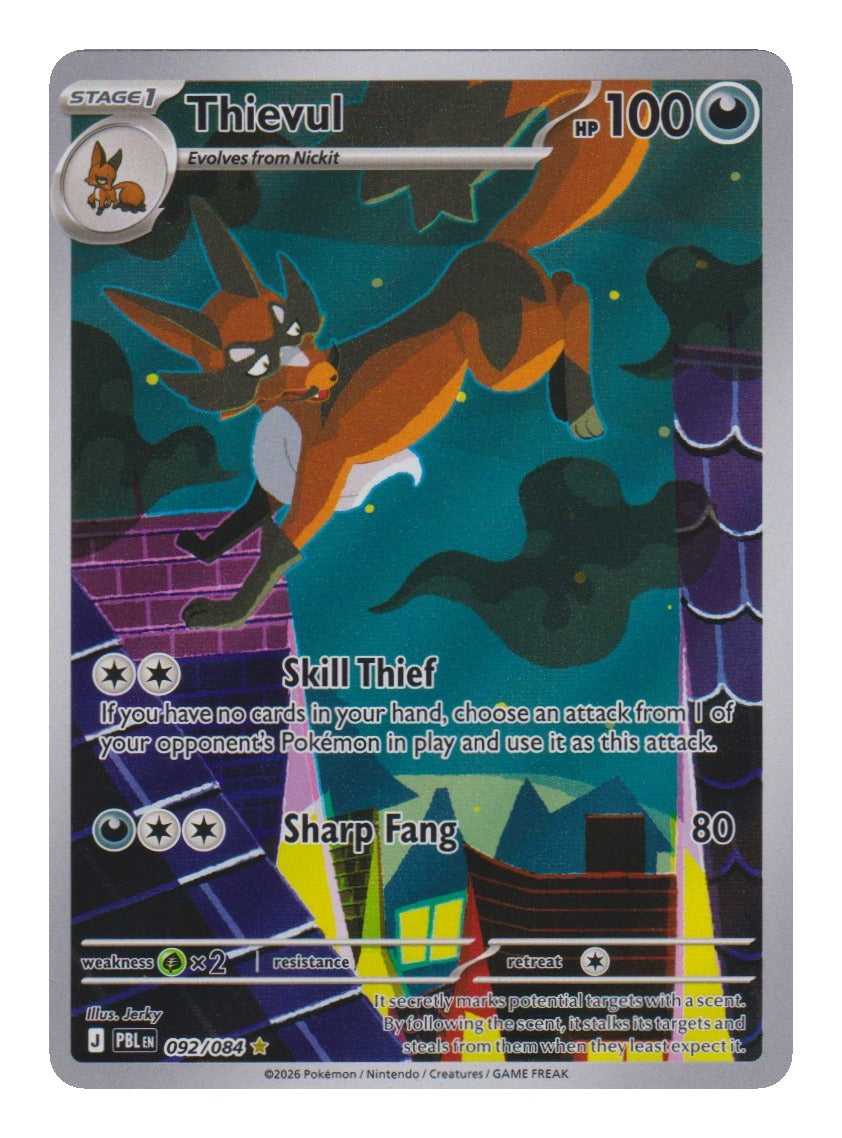 Pokémon: Thievul – Pitch Black (PBL 092) – Einzelkarte