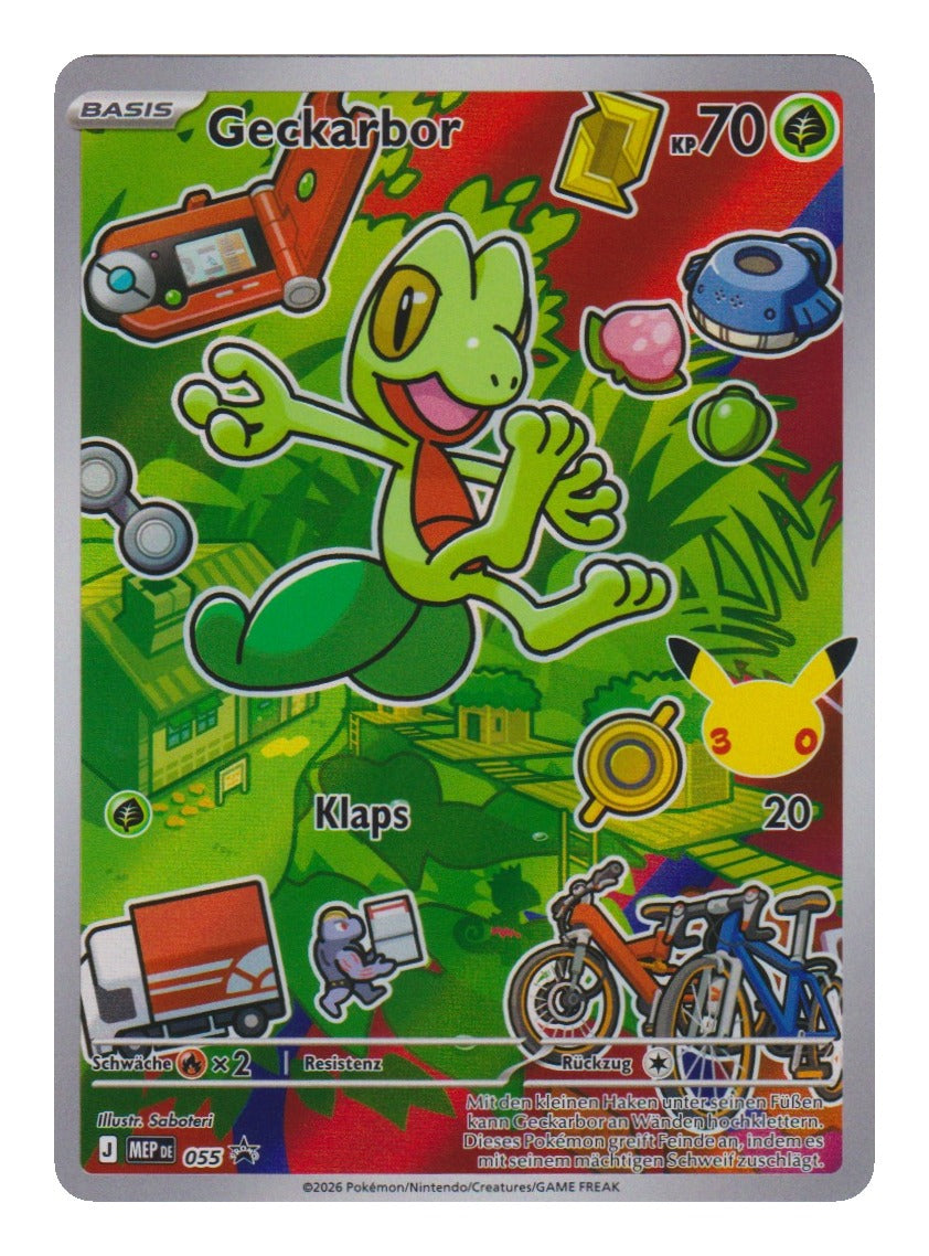 Pokémon: Geckarbor – MEP Black Star Promos (MEP 055) – Einzelkarte