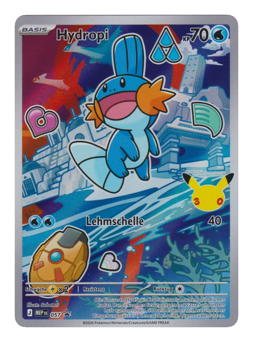 Pokémon: Hydropi – MEP Black Star Promos (MEP 057) – Einzelkarte