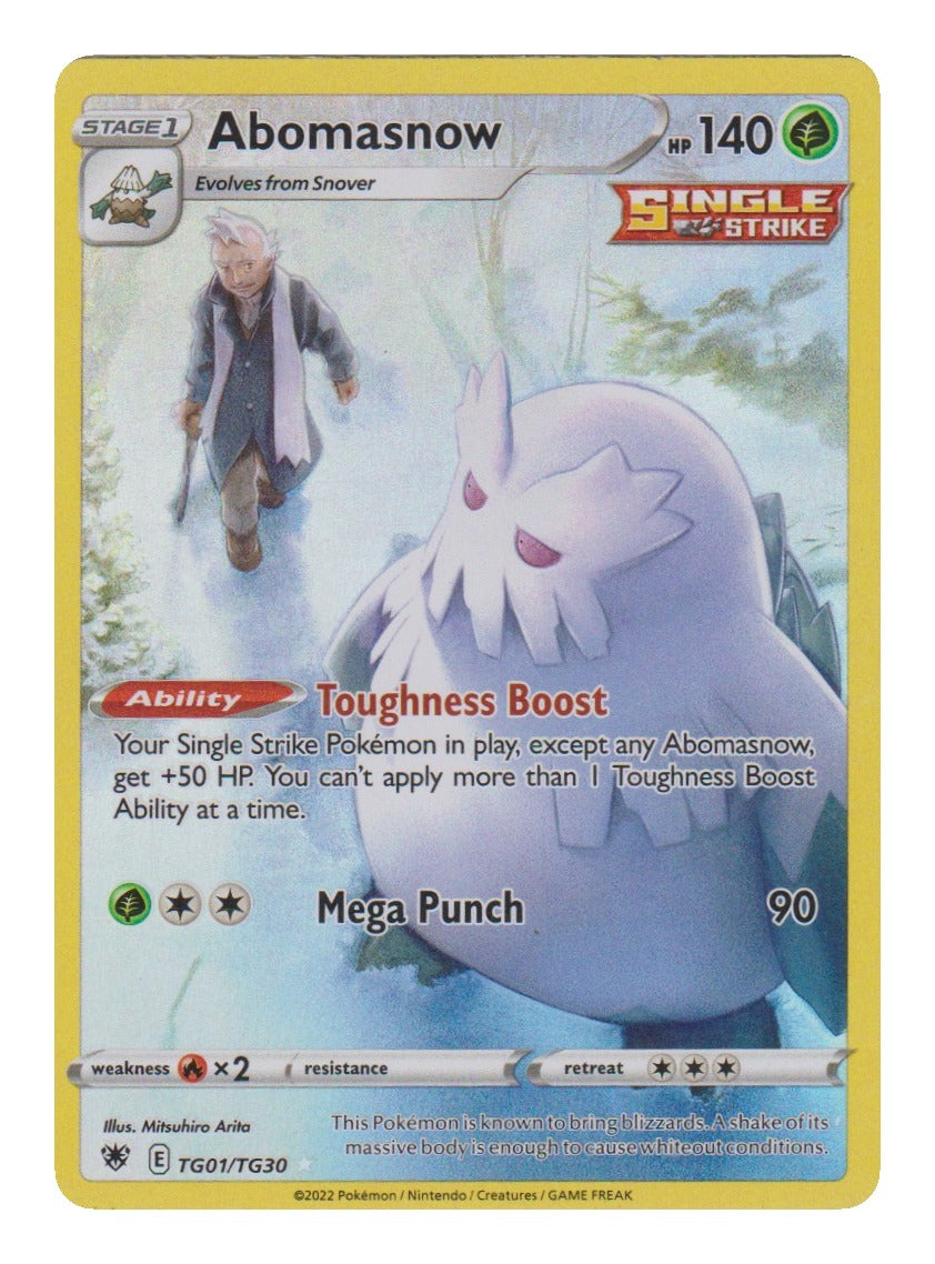 Pokémon: Abomasnow – Astralglanz (ASR TG01) – Einzelkarte
