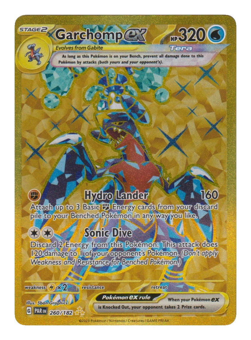 Pokémon: Garchomp ex – Paradox Rift (PAR 260) – Einzelkarte