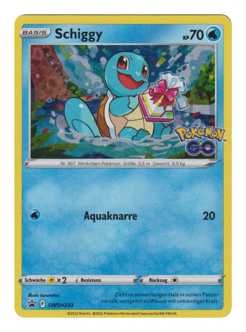 Pokémon: Schiggy – SWSH Black Star Promos (SWSH 233) – Einzelkarte