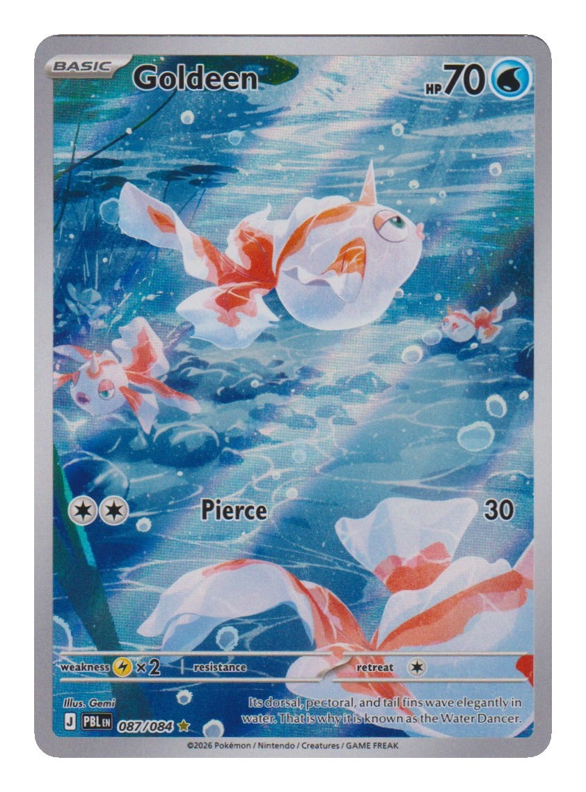 Pokémon: Goldeen – Pitch Black (PBL 087) – Einzelkarte