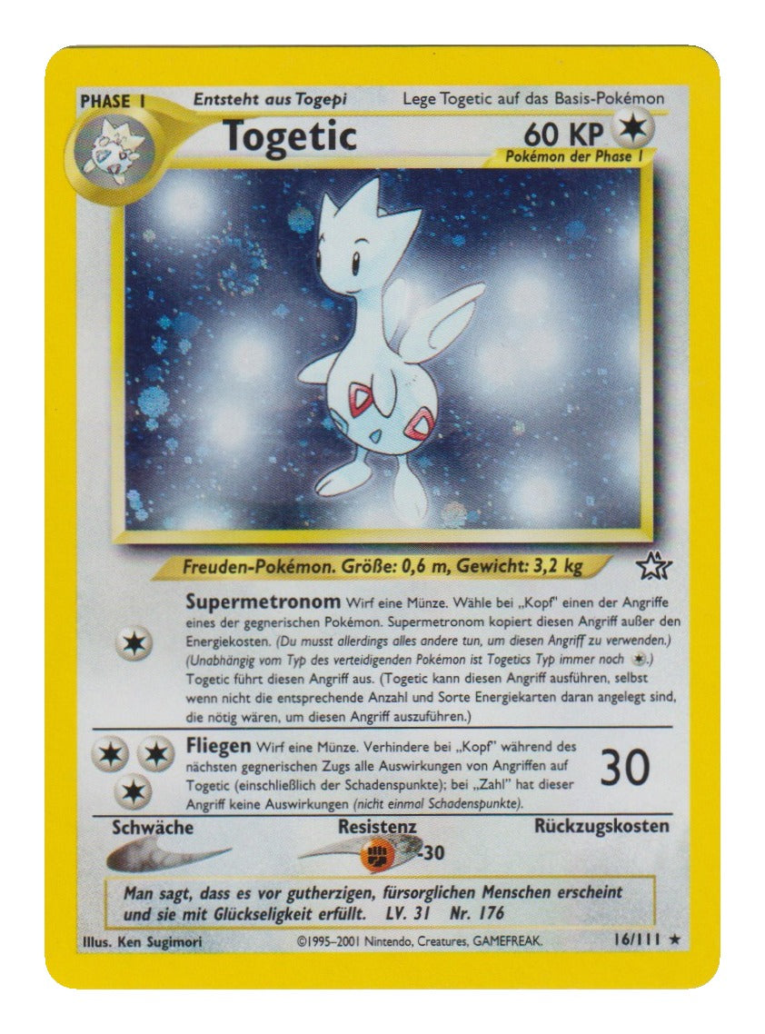 Pokémon: Togetic – Neo Genesis (16/111) – Einzelkarte