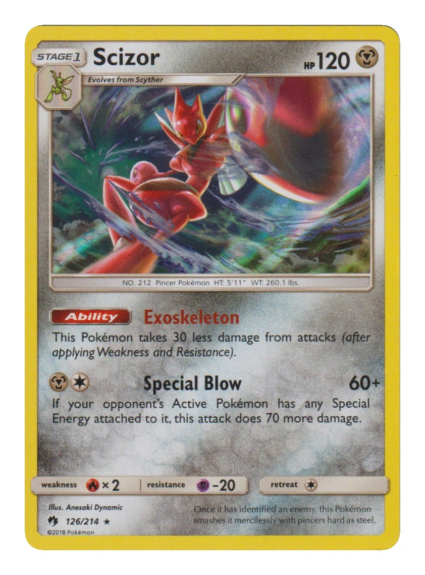 Pokémon: Scizor – Lost Thunder (LOT 126) – Einzelkarte