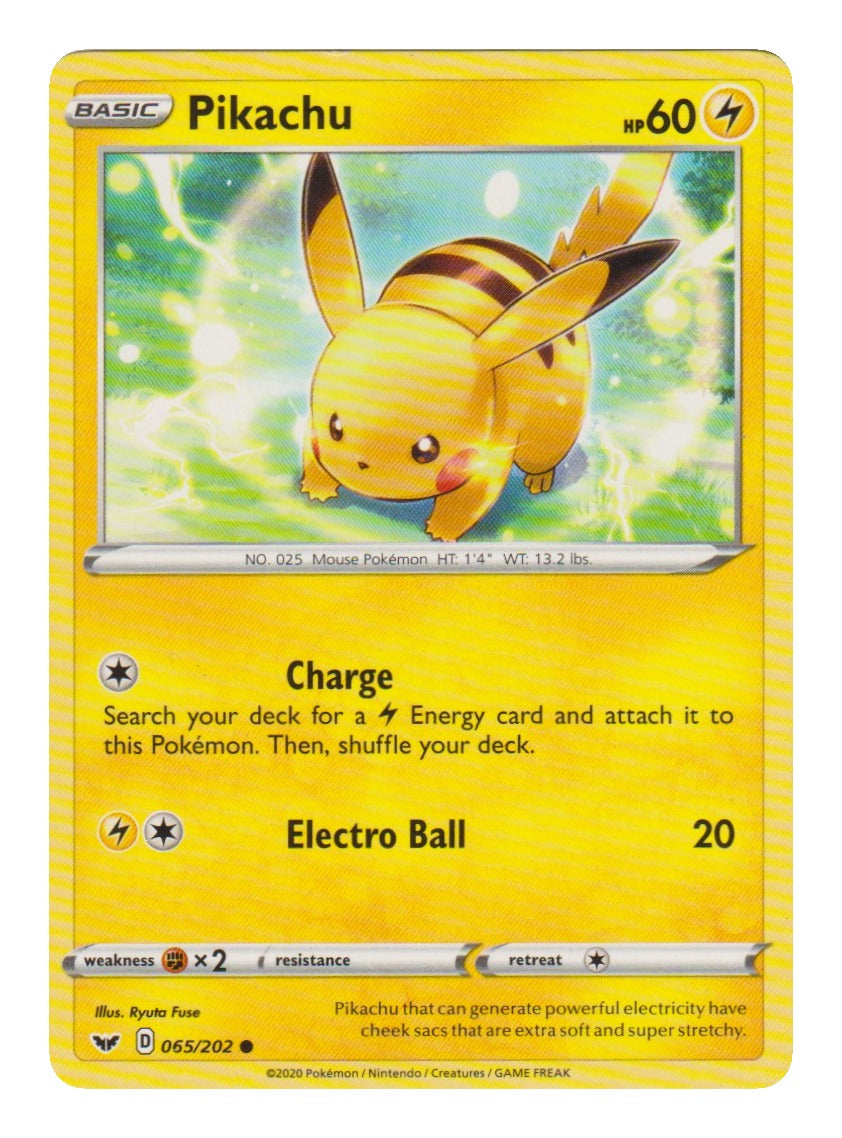 Pokémon: Pikachu – Schwert & Schild (SSH 065) – Einzelkarte