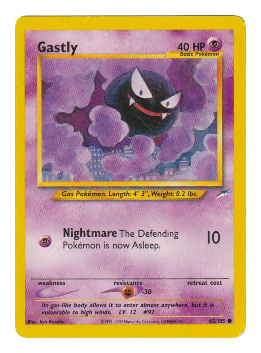 Pokémon: Gastly – Neo Destiny (65/105) – Einzelkarte