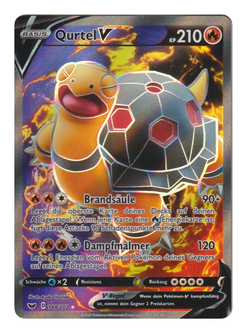 Pokémon: Qurtel V – Schwert & Schild (SSH 188) – Einzelkarte