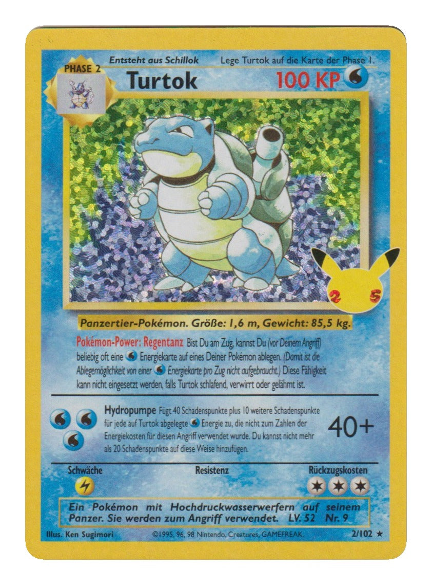 Pokémon: Turtok – Celebrations: Classic Collection (CEL 002) – Einzelkarte