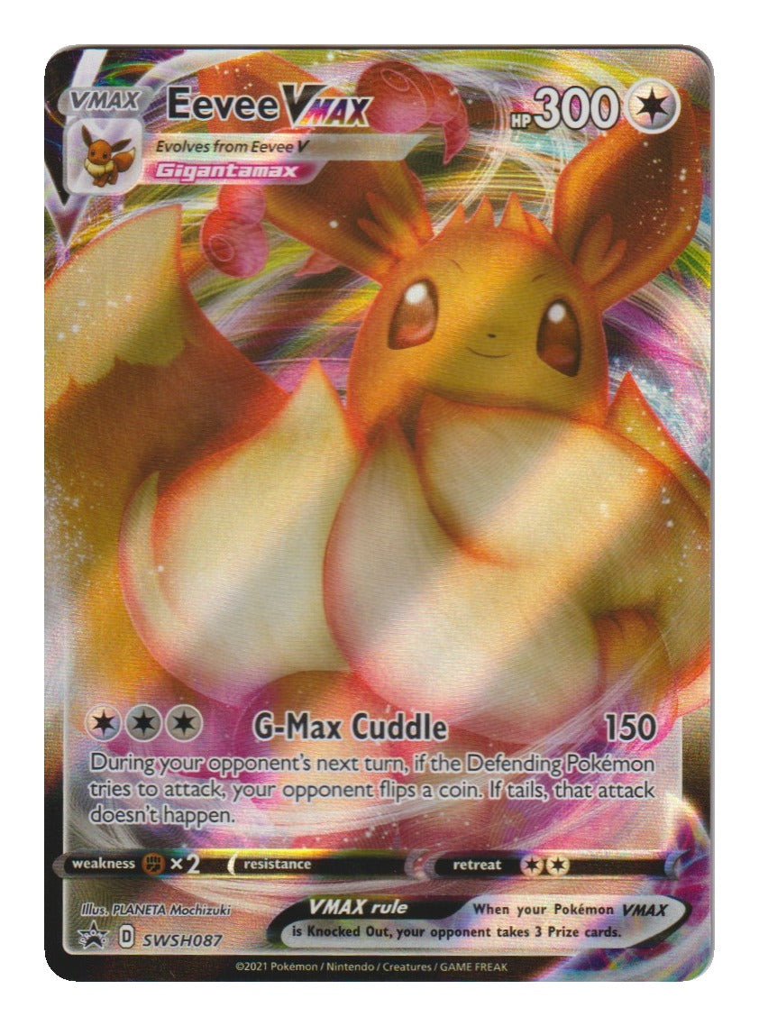Pokémon: Eevee VMAX – SWSH Black Star Promos (SWSH 087) – Einzelkarte