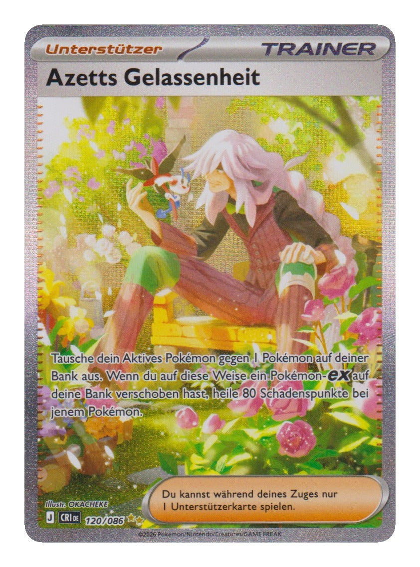 Pokémon: Azetts Gelassenheit – Wachsendes Chaos (CRI 120) – Einzelkarte