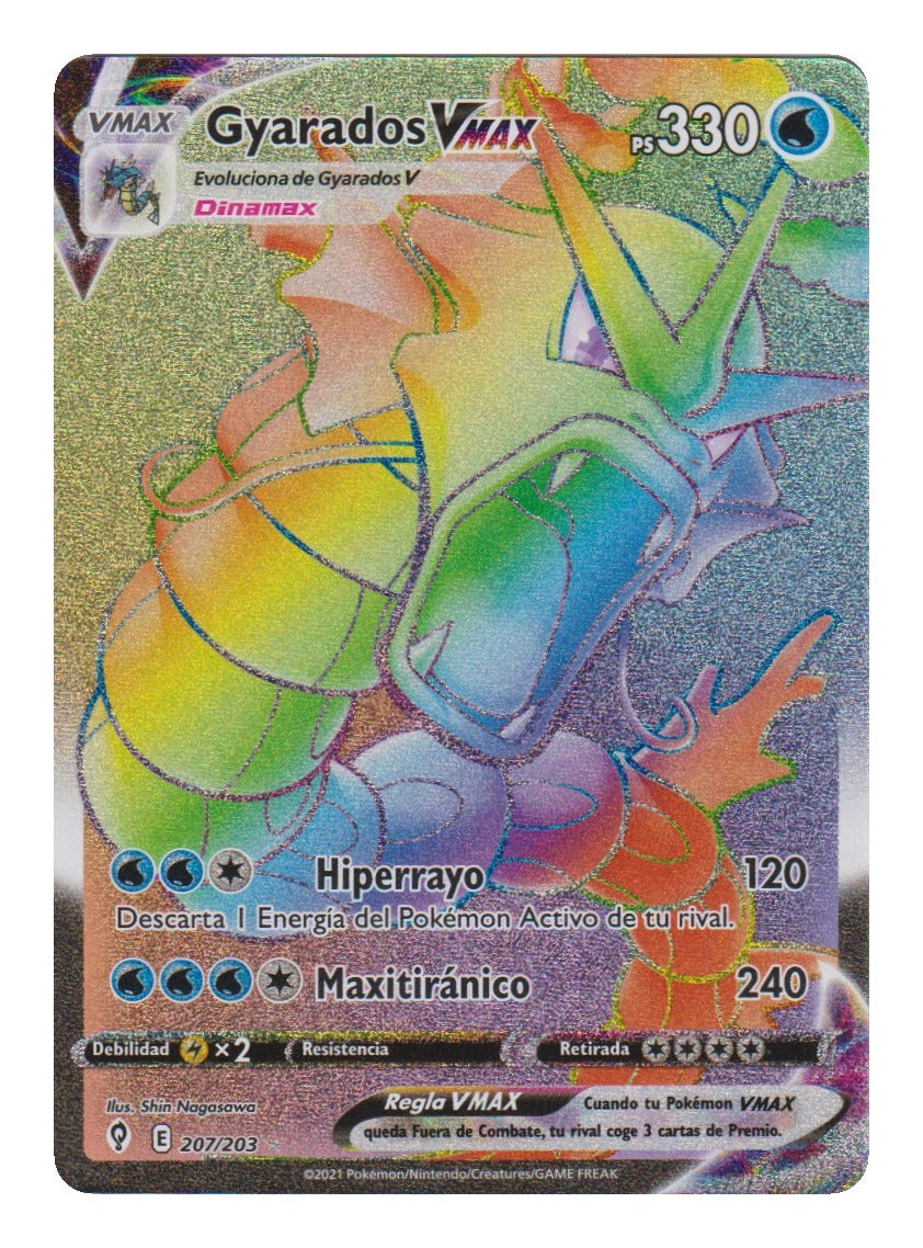 Pokémon: Gyarados VMAX – Evolving Skies (EVS 207) – Einzelkarte