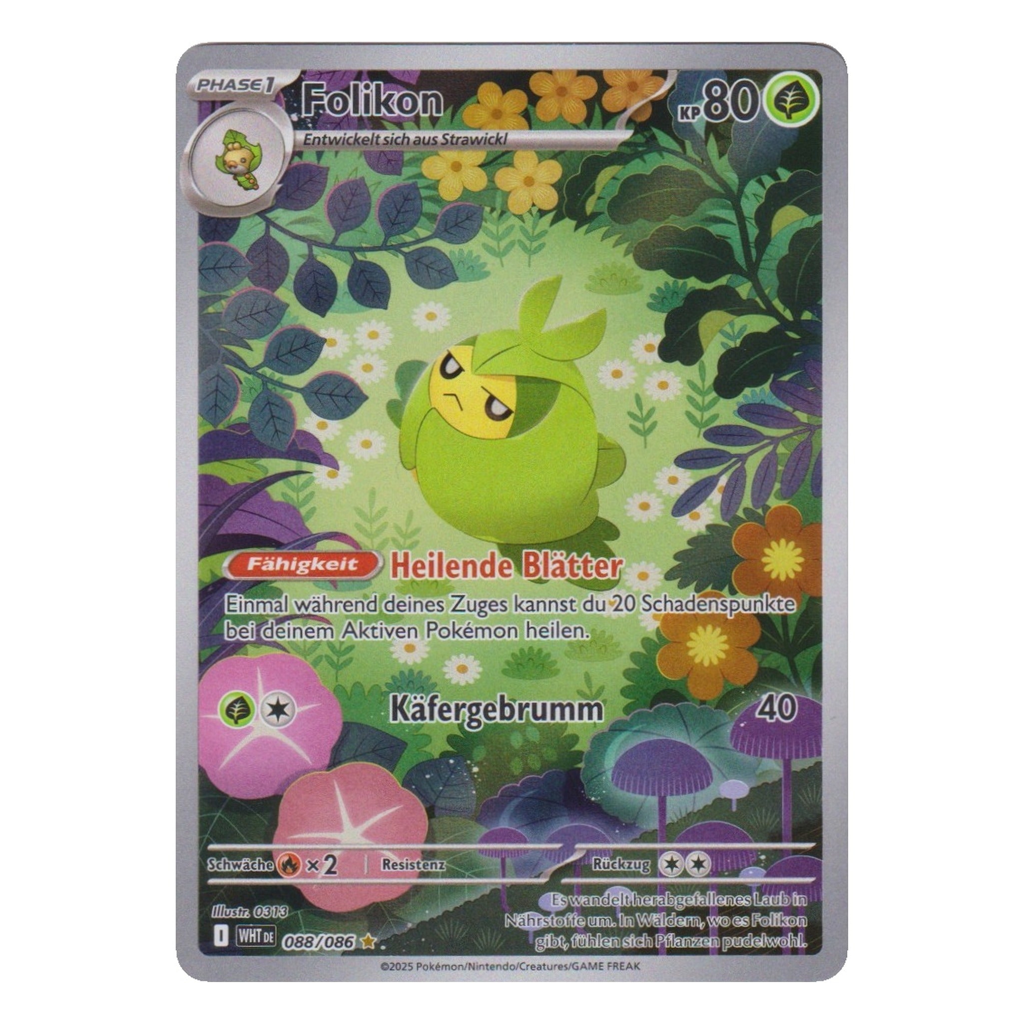 Pokémon: Folikon – Weisse Flammen (WHT 088) – Einzelkarte