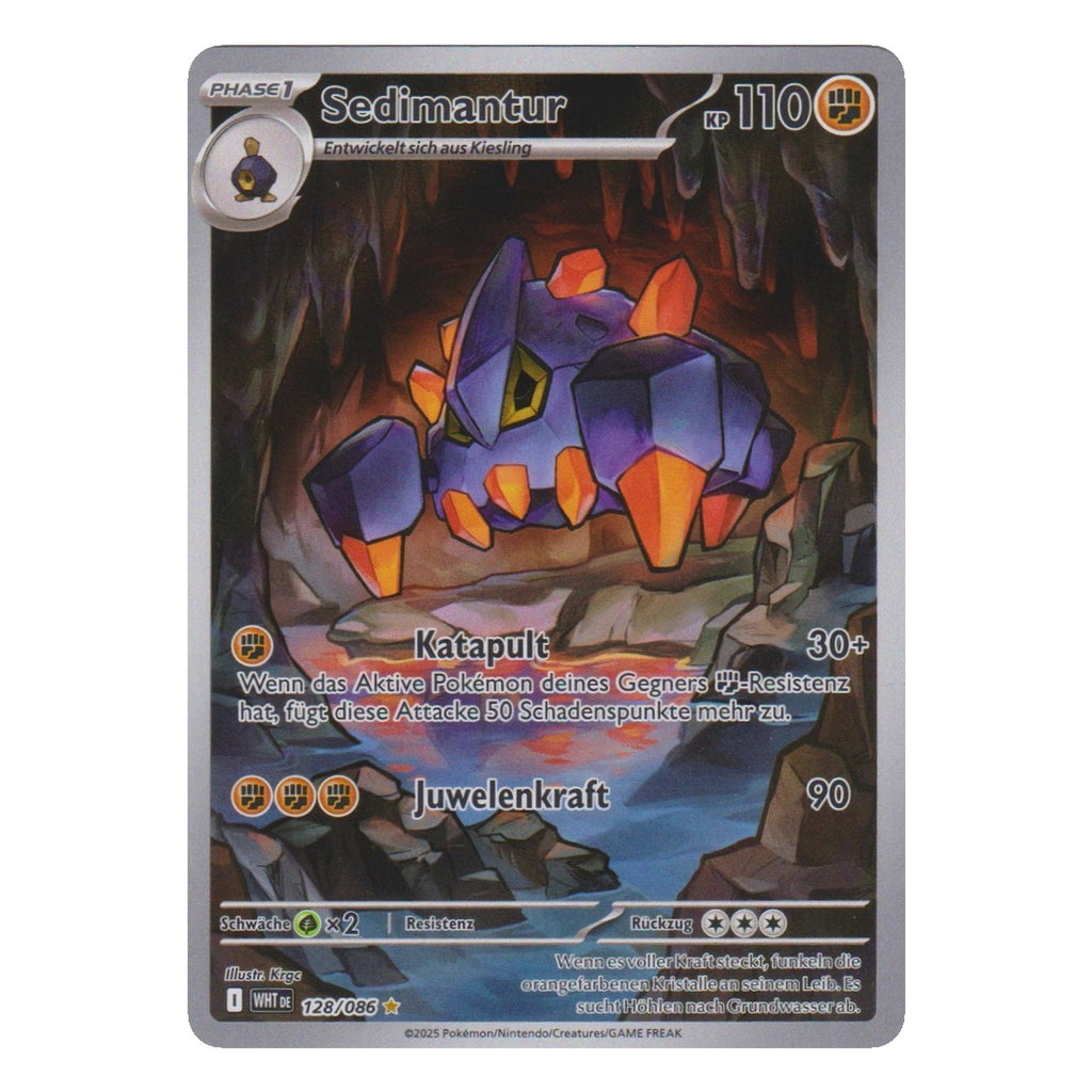 Pokémon: Sedimantur – Weisse Flammen (WHT 128) – Einzelkarte