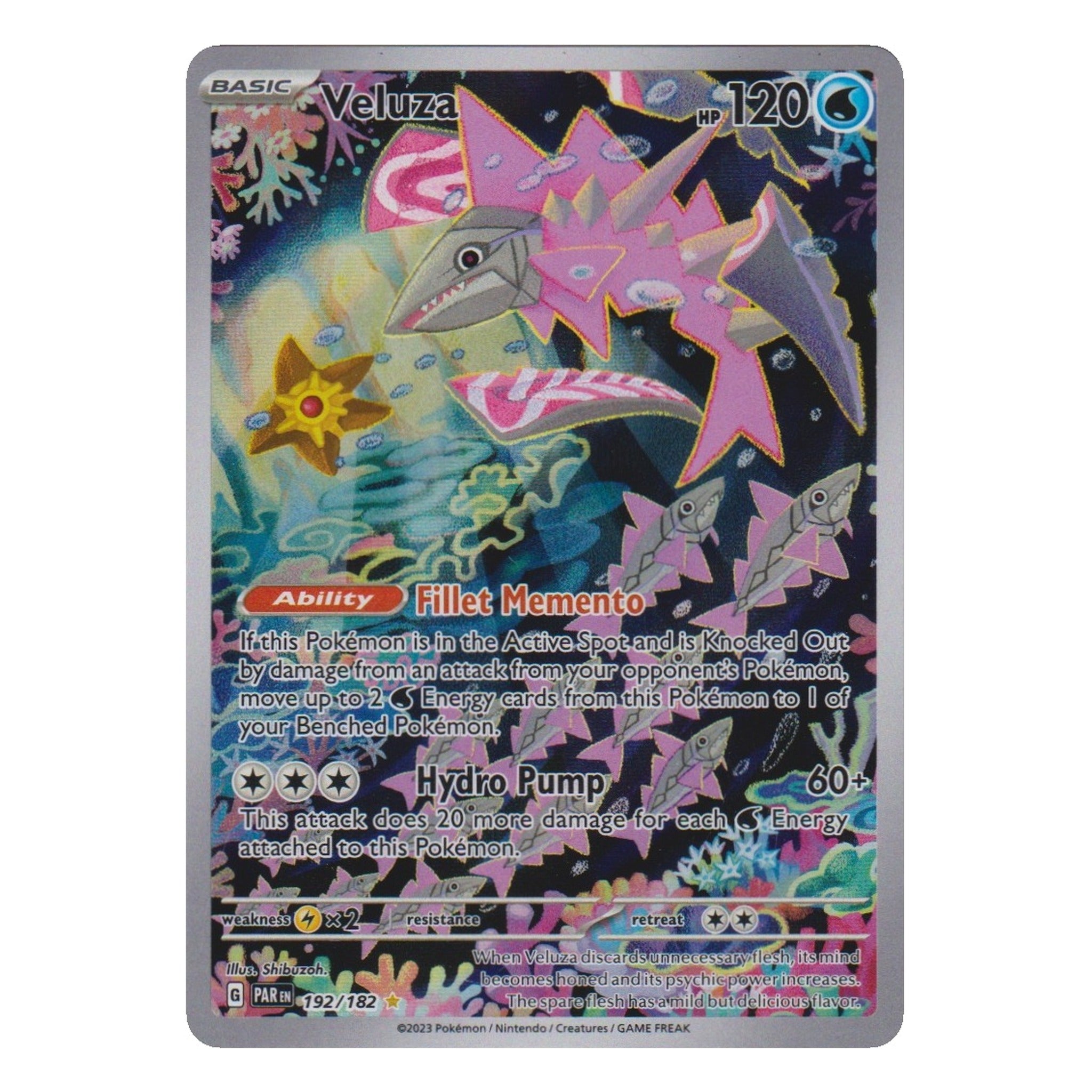 Pokémon: Veluza – Paradox Rift (PAR 192) – Einzelkarte