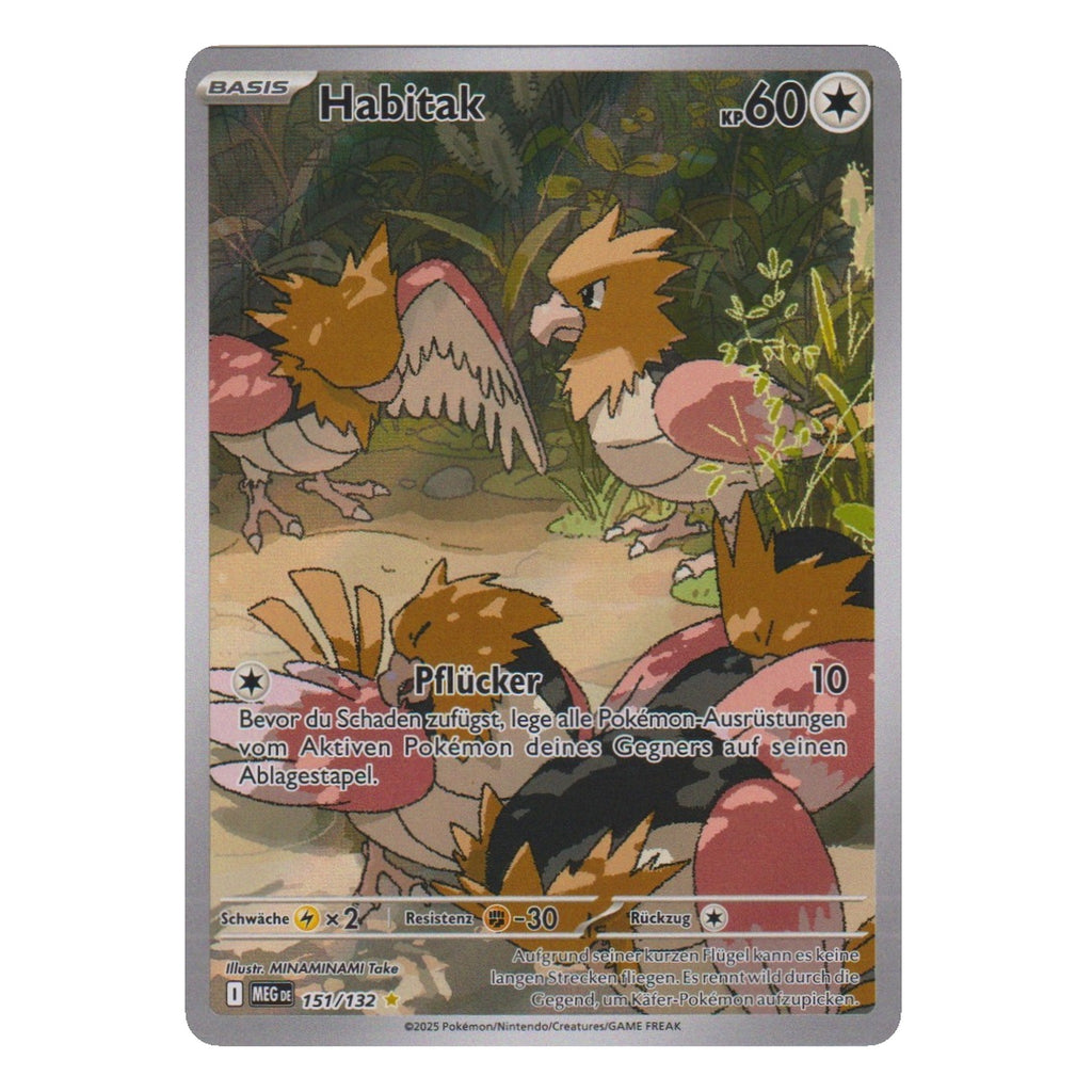 Pokémon: Habitak – Mega-Entwicklung (MEG 151) – Einzelkarte