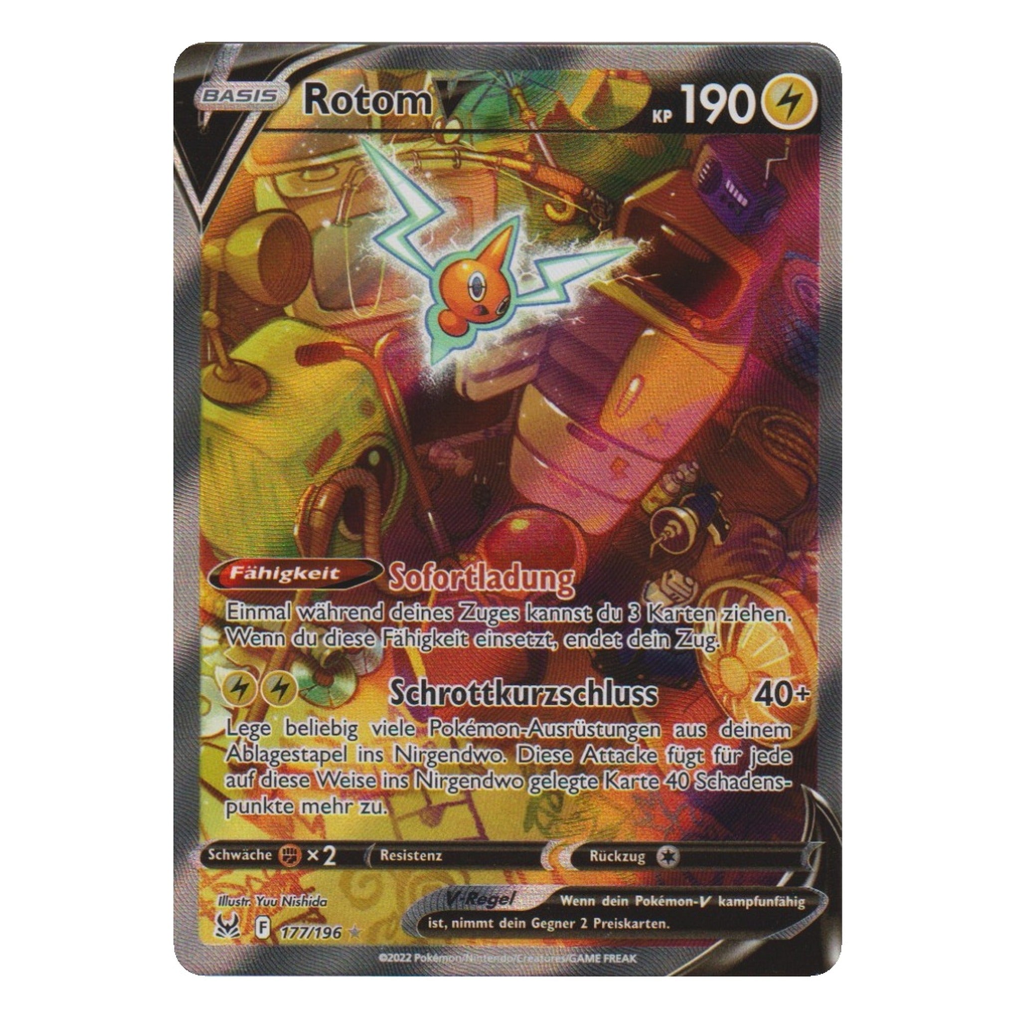 Pokémon: Rotom V – Verlorener Ursprung (LOR 177) – Einzelkarte