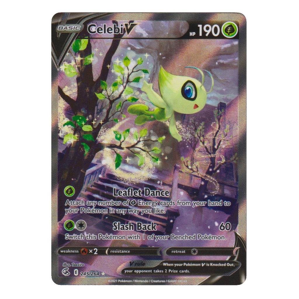 Pokémon: Celebi V – Fusionsangriff (FST 245) – Einzelkarte