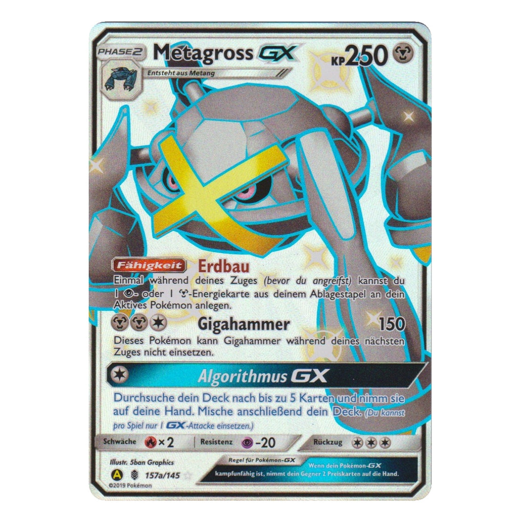 Pokémon: Metagross GX – SM Black Star Promos (SM 157a) – Einzelkarte