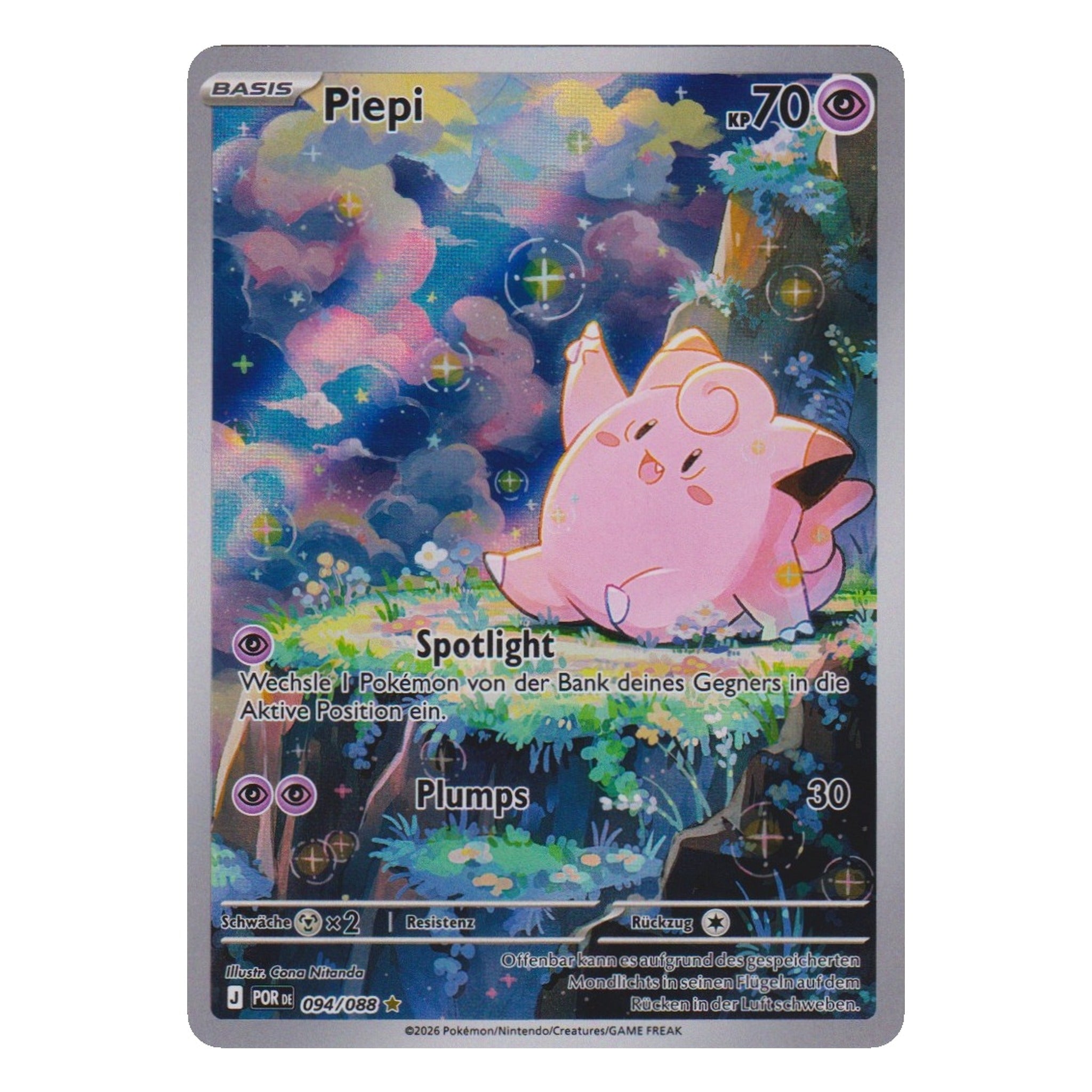 Pokémon: Piepi – Optimale Ordnung (POR 094) – Einzelkarte