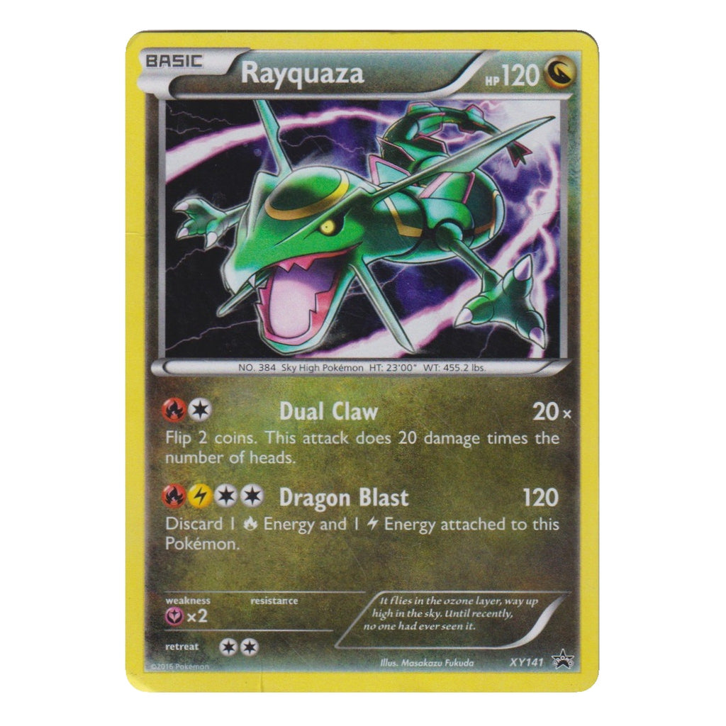 Pokémon: Rayquaza – XY Black Star Promos (XY 141) – Einzelkarte