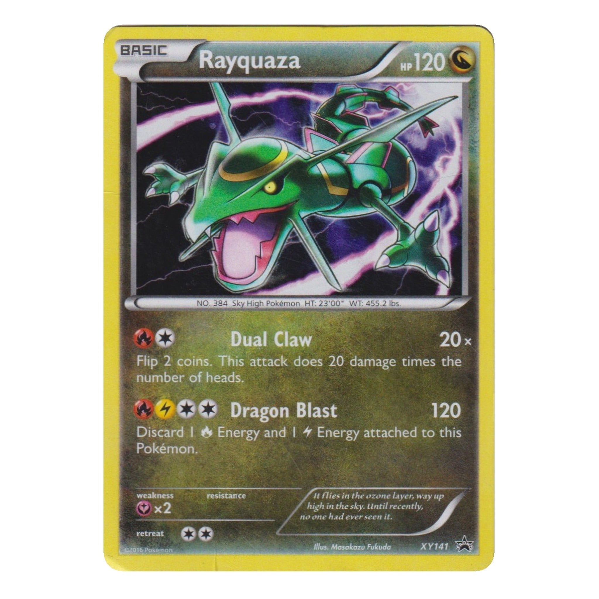 Pokémon: Rayquaza – XY Black Star Promos (XY 141) – Einzelkarte