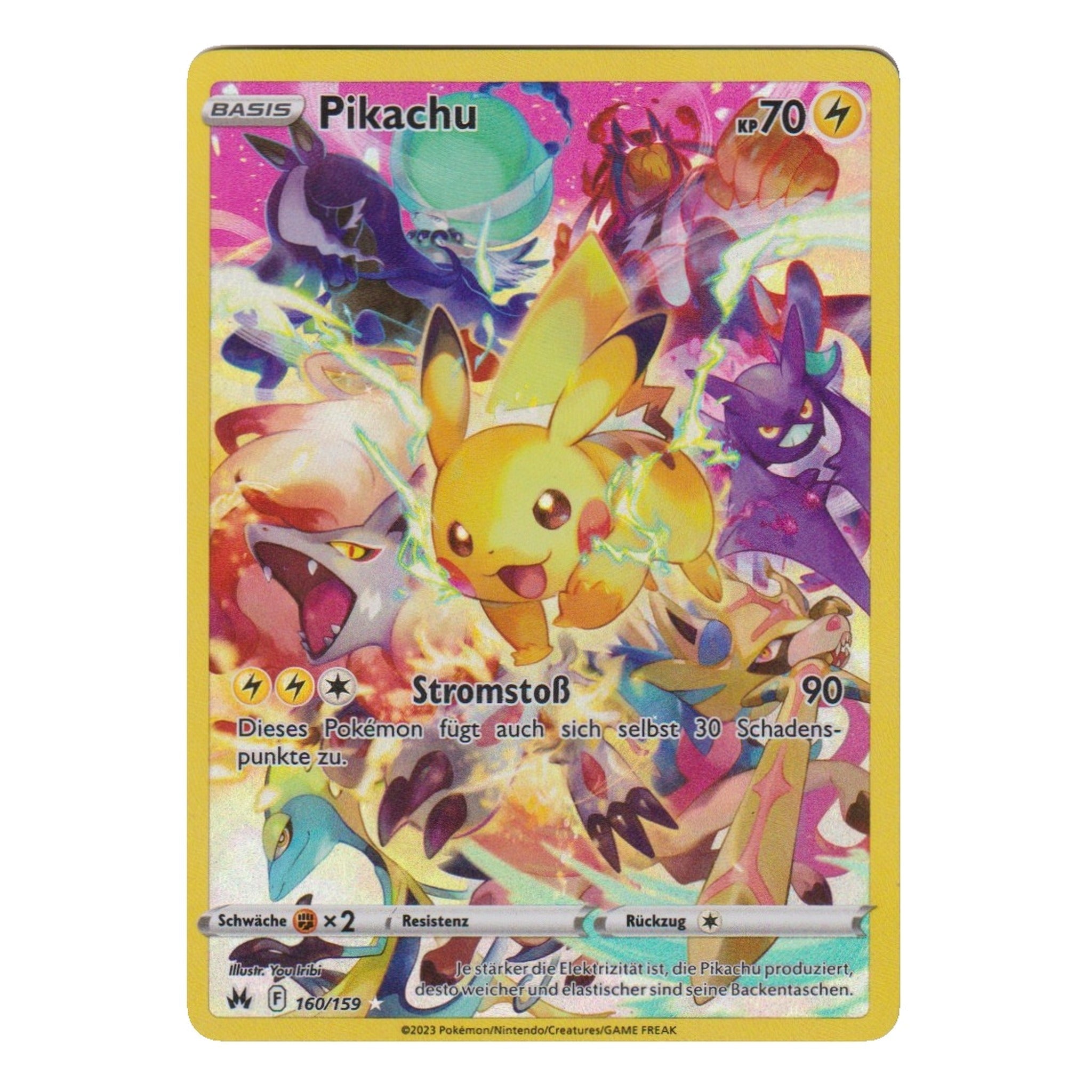 Pokémon: Pikachu – Zenit der Könige (CRZ 160) – Einzelkarte