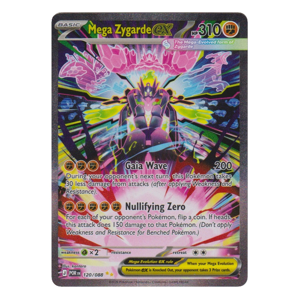 Pokémon: Mega Zygarde ex – Perfect Order (POR 120) – Einzelkarte