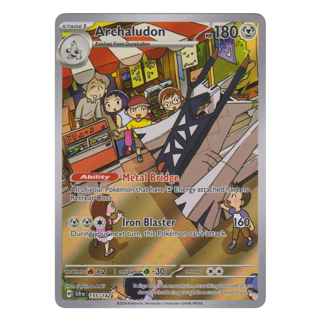Pokémon: Archaludon – Stellar Crown (SCR 155) – Einzelkarte