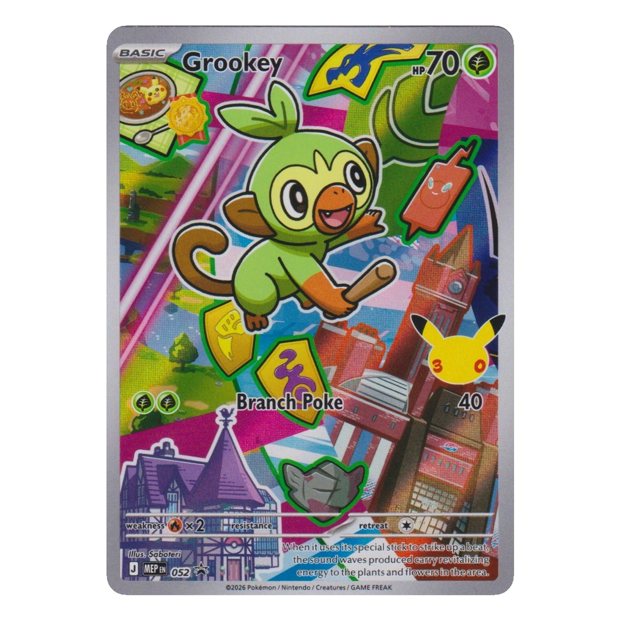 Pokémon: Grookey – MEP Black Star Promos (MEP 052) – Einzelkarte