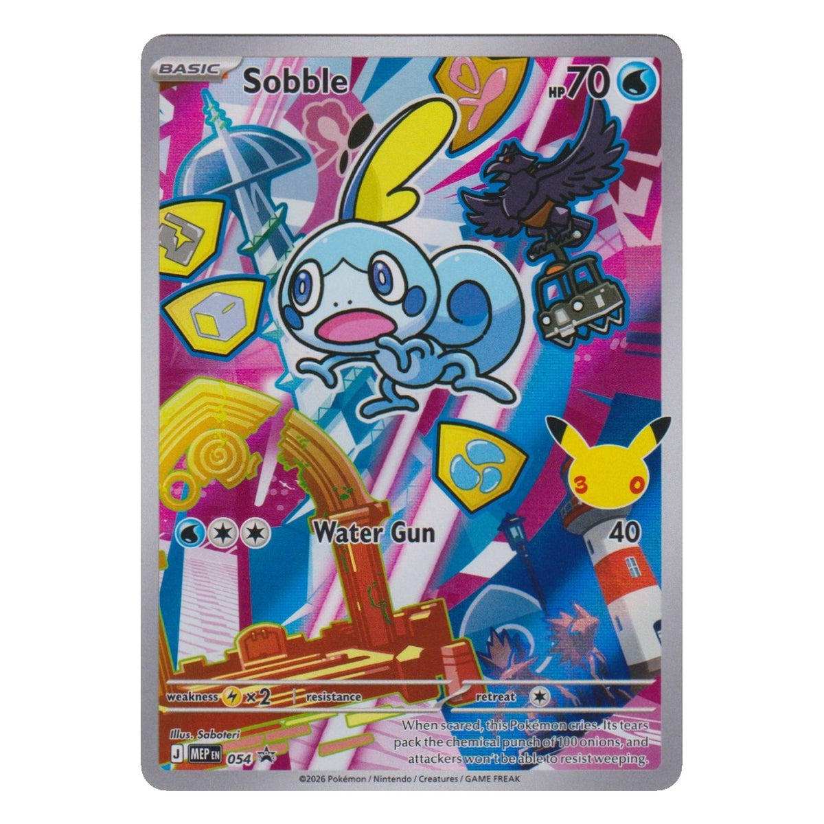 Pokémon: Sobble – MEP Black Star Promos (MEP 054) – Einzelkarte