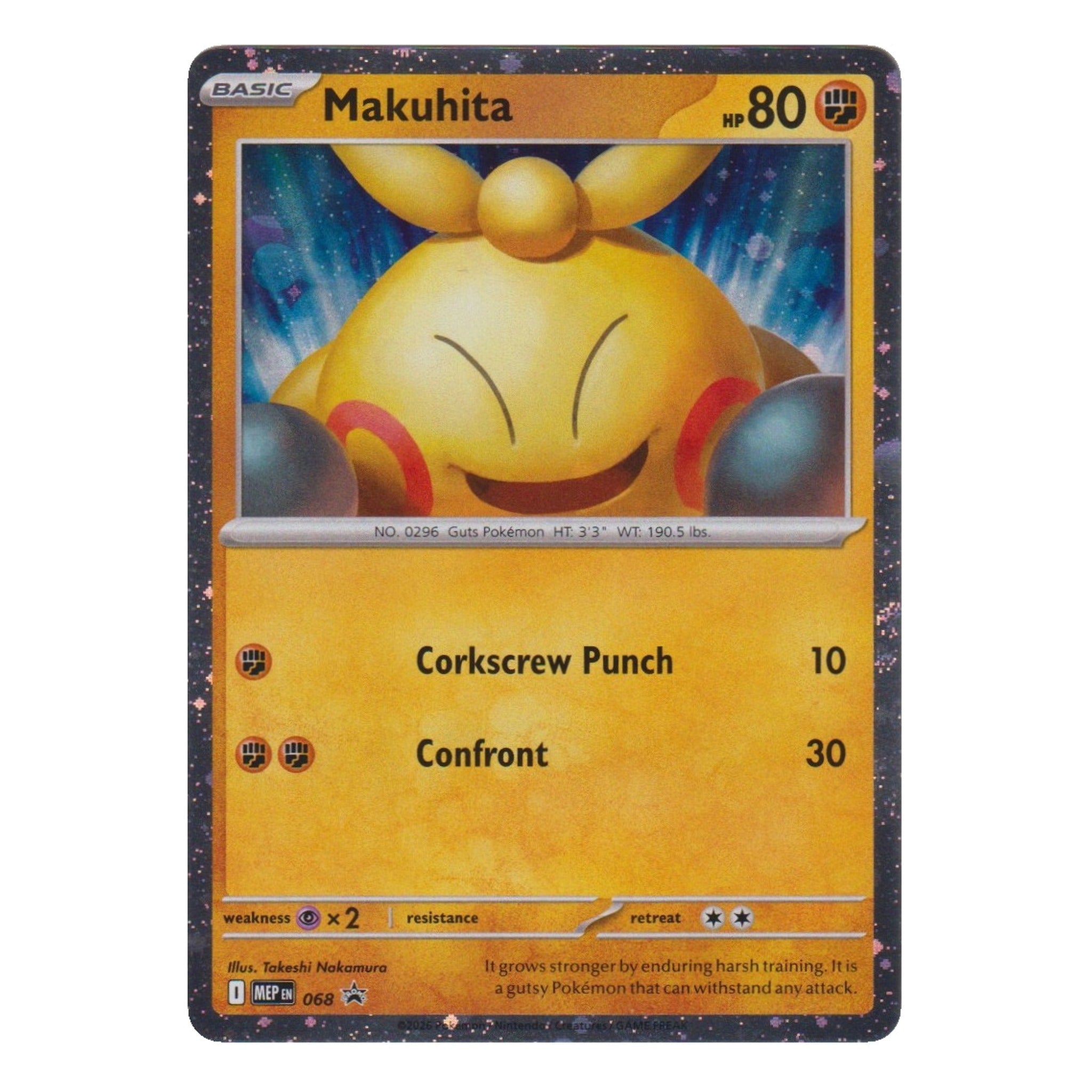 Pokémon: Makuhita – MEP Black Star Promos (MEP 068) – Einzelkarte