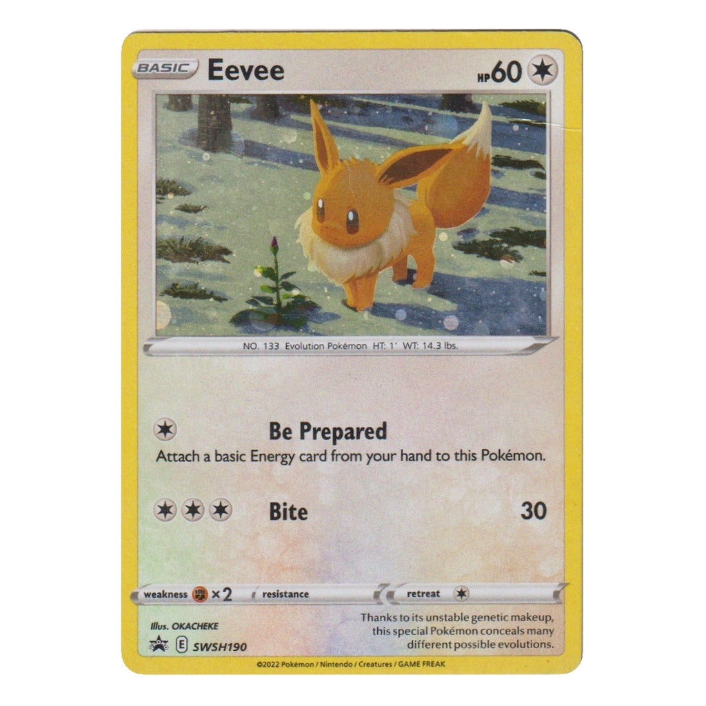 Pokémon: Eevee – SWSH Black Star Promos (SWSH 190) – Einzelkarte