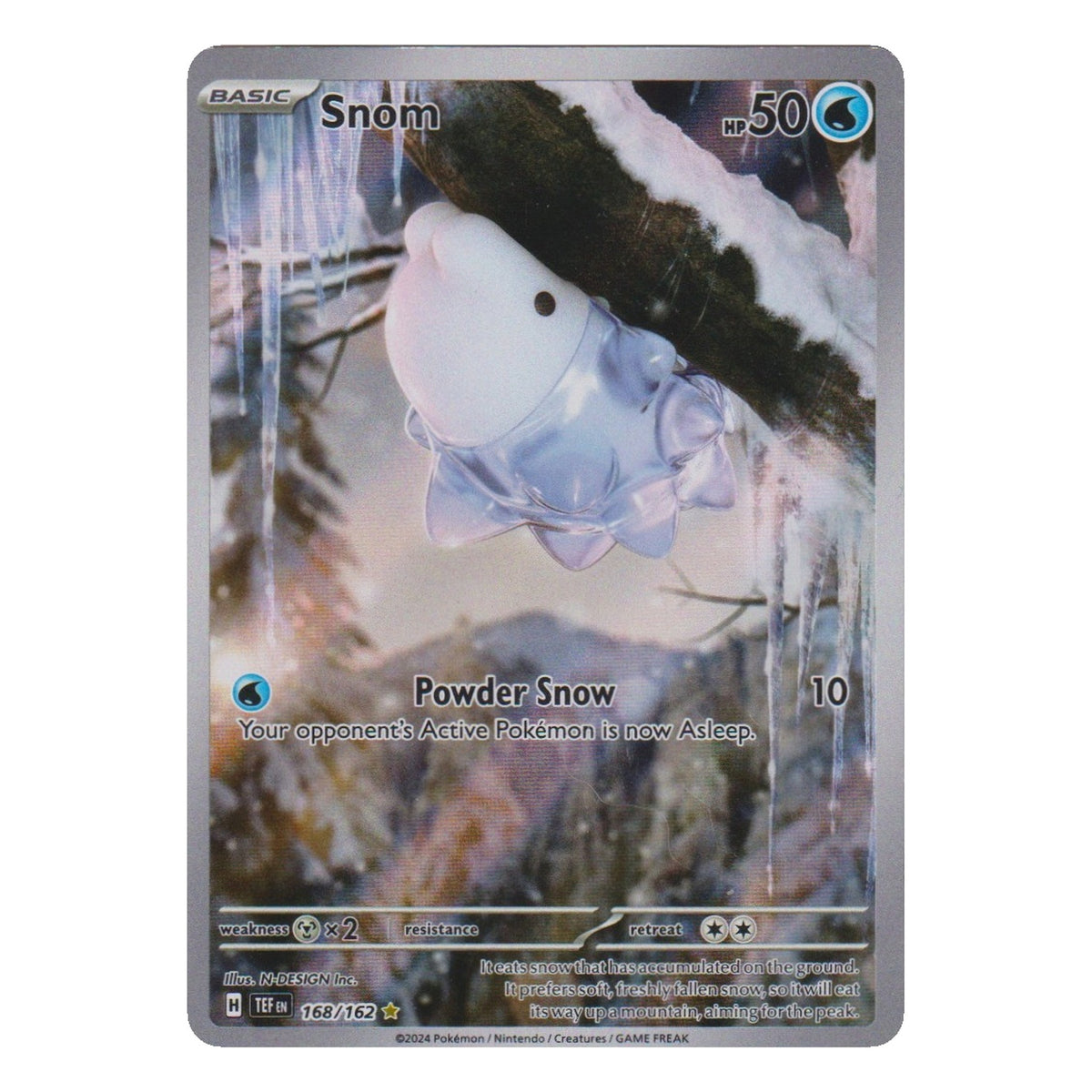 Pokémon: Snom – Temporal Forces (TEF 168) – Einzelkarte
