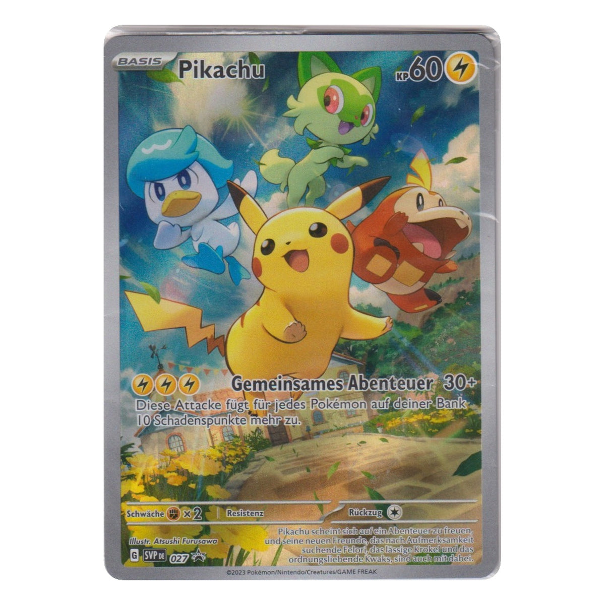 Pokémon: Pikachu – SVP Black Star Promos (SVP 027) – Einzelkarte