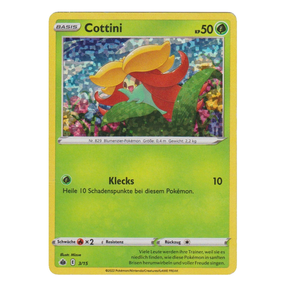 Pokémon: Cottini – Kampfakademie (3/15) – Einzelkarte