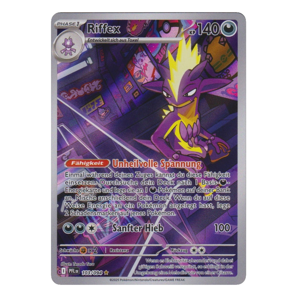 Pokémon: Riffex – Prismatische Entwicklungen (PFL 103) – Einzelkarte