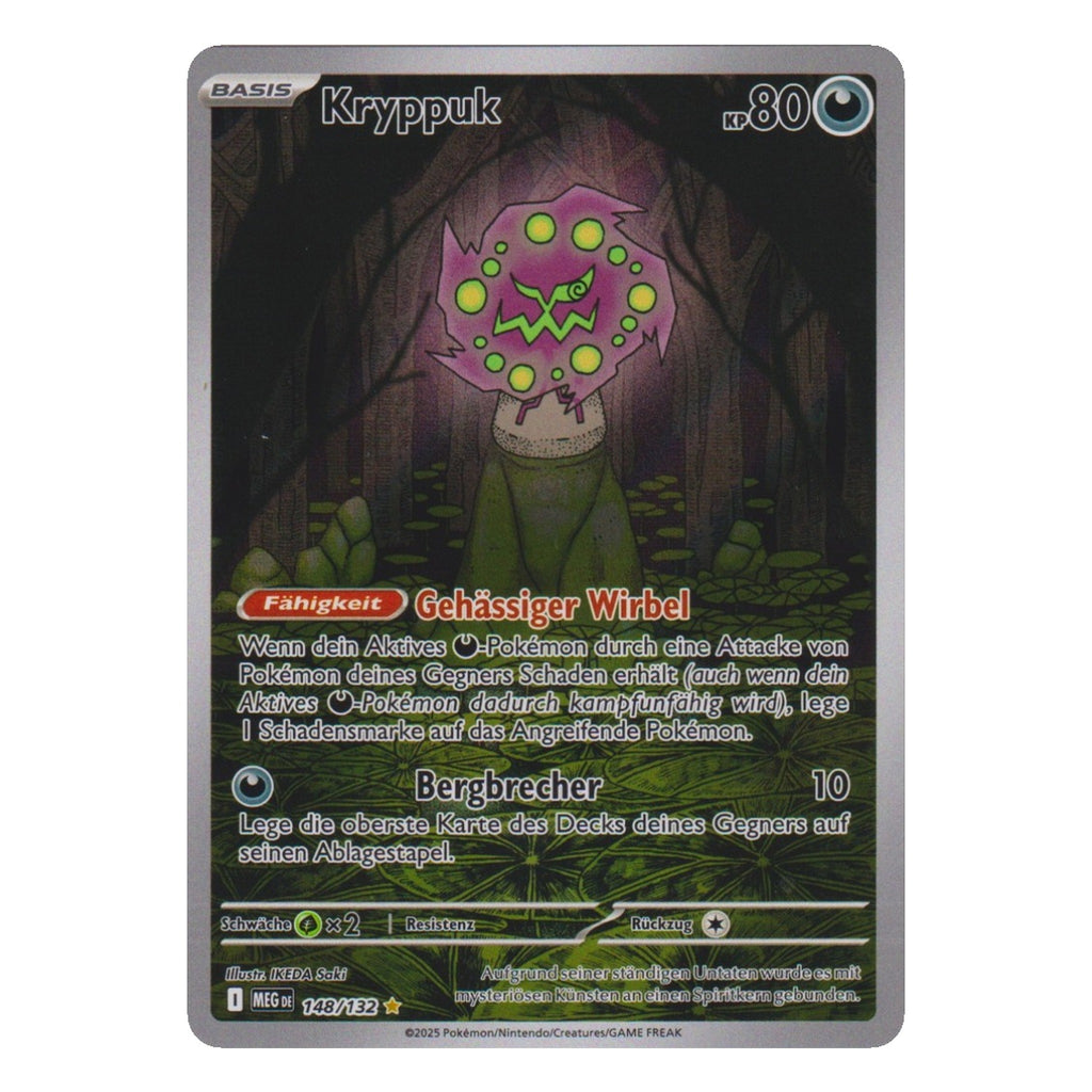 Pokémon: Kryppuk – Mega-Entwicklung (MEG 148) – Einzelkarte
