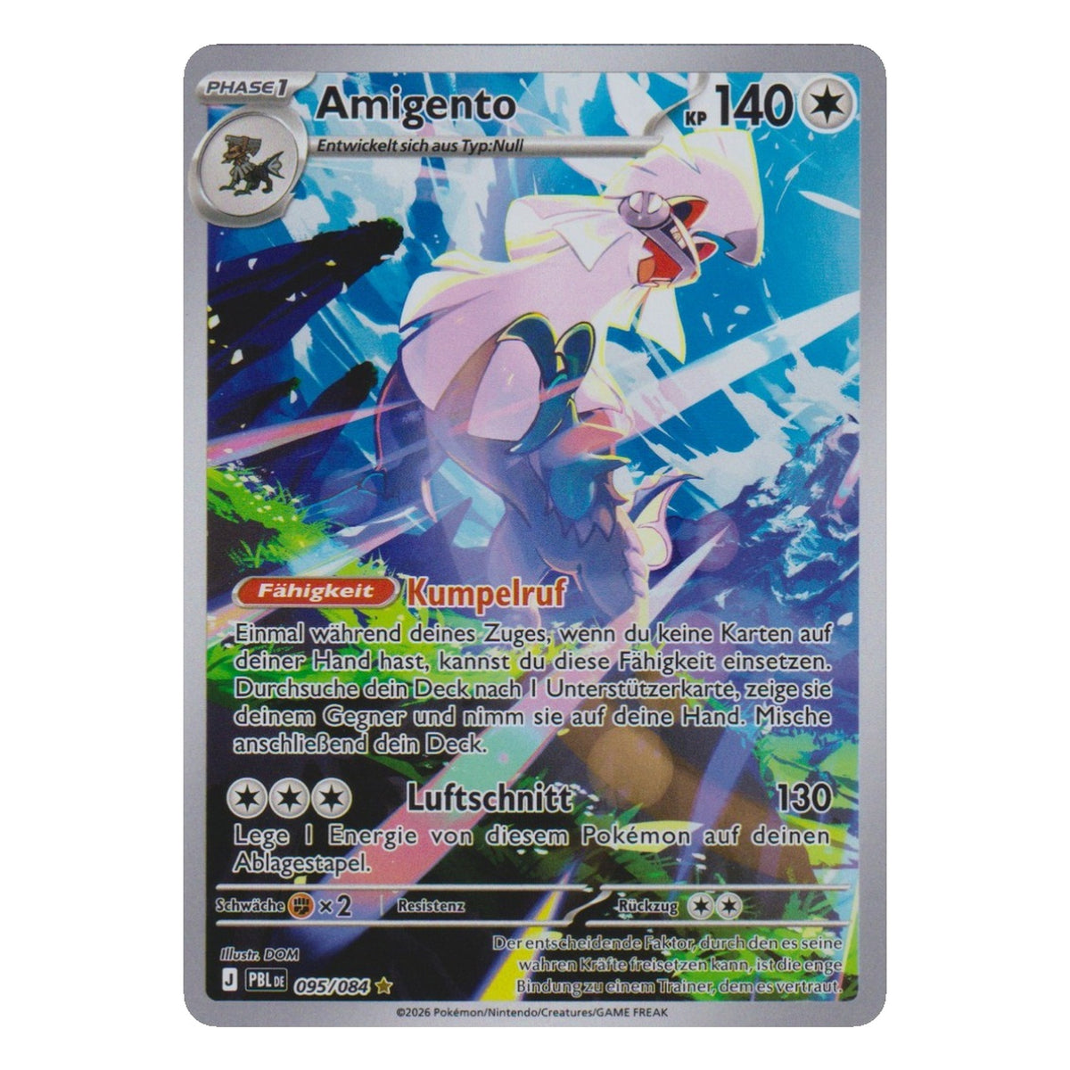 Pokémon: Amigento – Pitch Black (PBL 095) – Einzelkarte