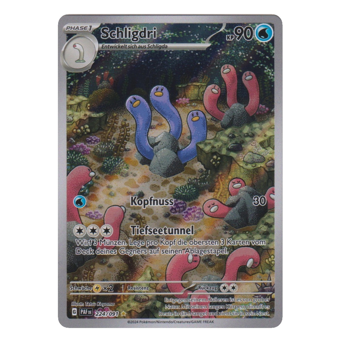 Pokémon: Schligdri – Paldeas Schicksale (PAF 224) – Einzelkarte