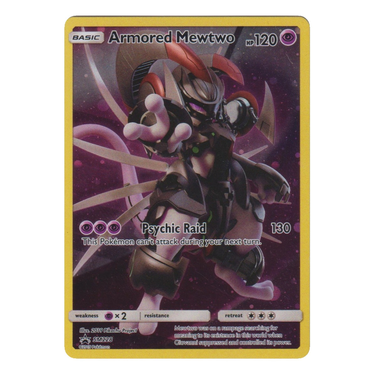 Pokémon: Armored Mewtwo – SM Promos (SM228) – Einzelkarte